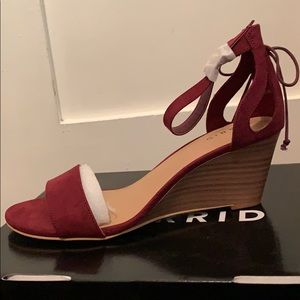 New Torrid Red strappy sandals. Woman’s 8.5 W.